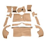 Moulded Passenger Area Carpet Set - Biscuit - GT6 All Models - RG1154BISCUIT